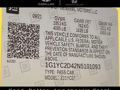 Used 2022 Chevrolet Corvette Stingray Premium Cpe RWD image 31