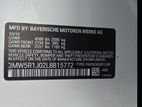 Used 2020 BMW 330i Sedan w/ Convenience Package image 21