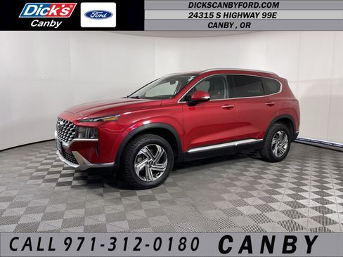 Used 2021 Hyundai Santa Fe SEL w/ Convenience Package AWD/4WD image 1