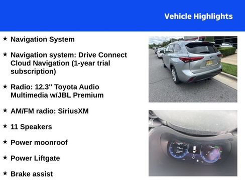 Used 2023 Toyota Highlander Limited AWD/4WD image 4