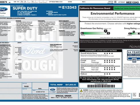 Used 2021 Ford F250 XL w/ STX Appearance Package AWD/4WD image 3