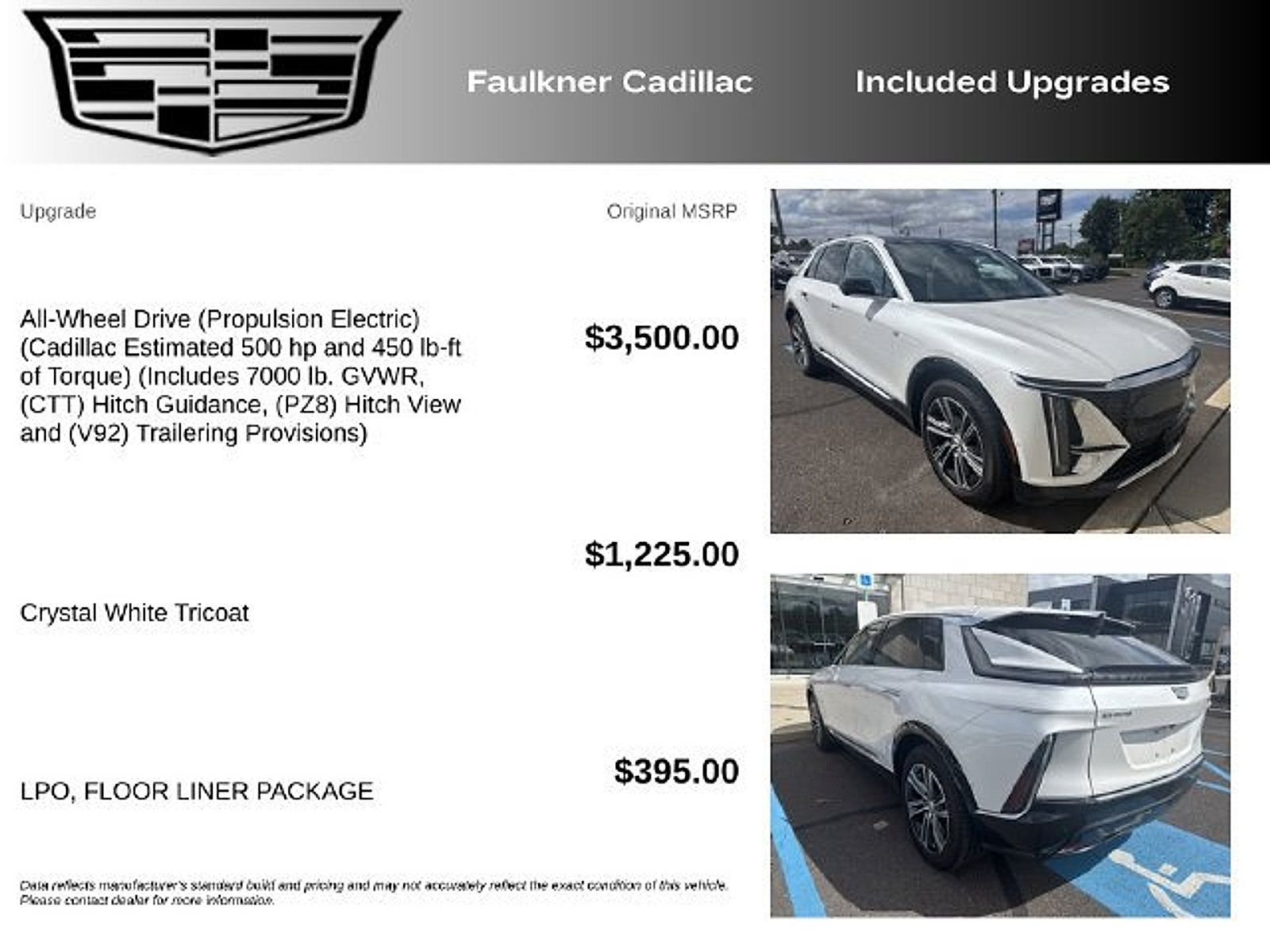 Certified 2024 Cadillac Lyriq Luxury w/ LPO, Floor Liner Package AWD/4WD image 11