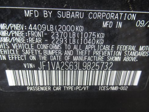 Used 2020 Subaru WRX STI AWD/4WD image 21