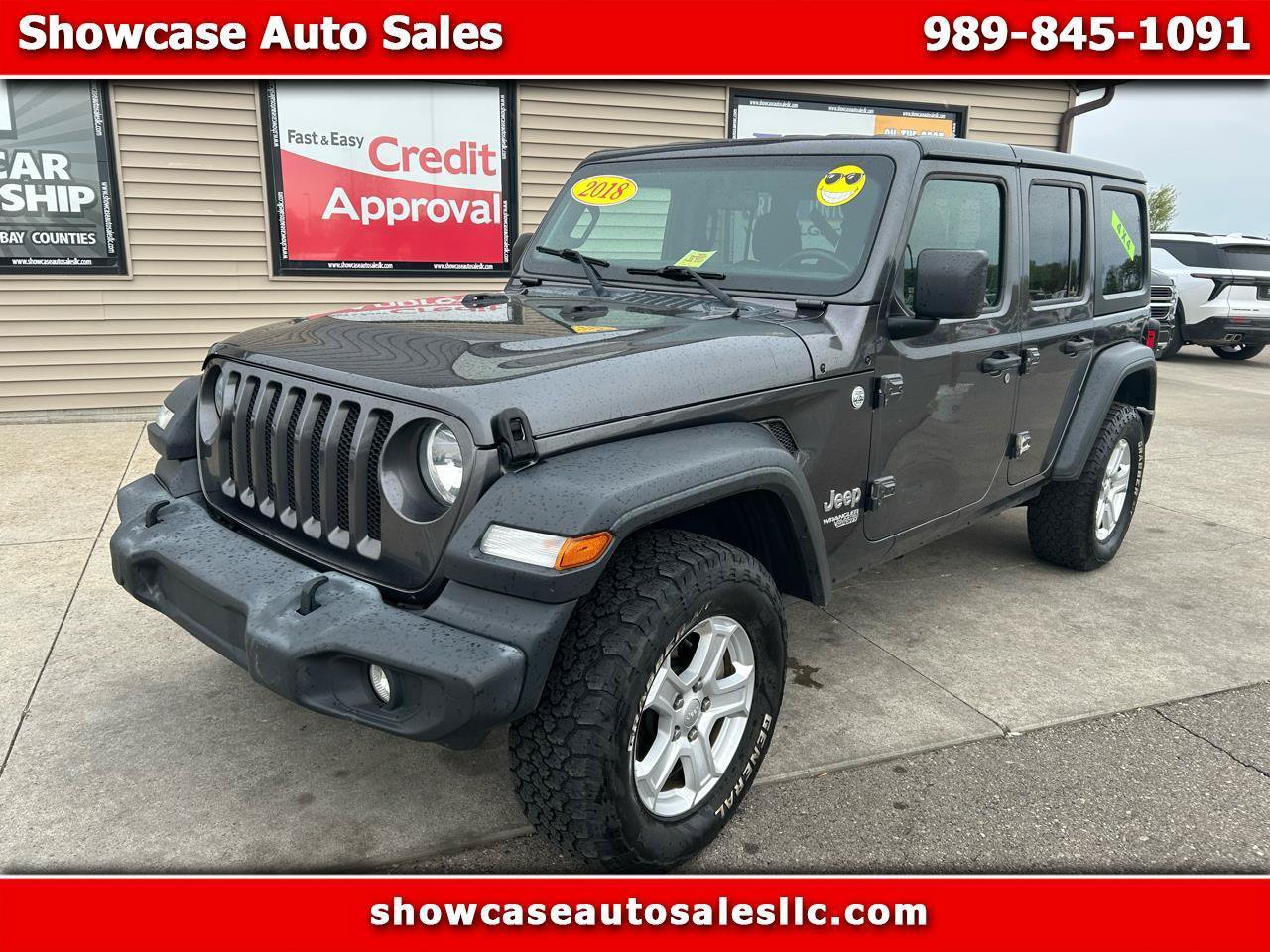 Used 2018 Jeep Wrangler Unlimited Sport S AWD/4WD image 1
