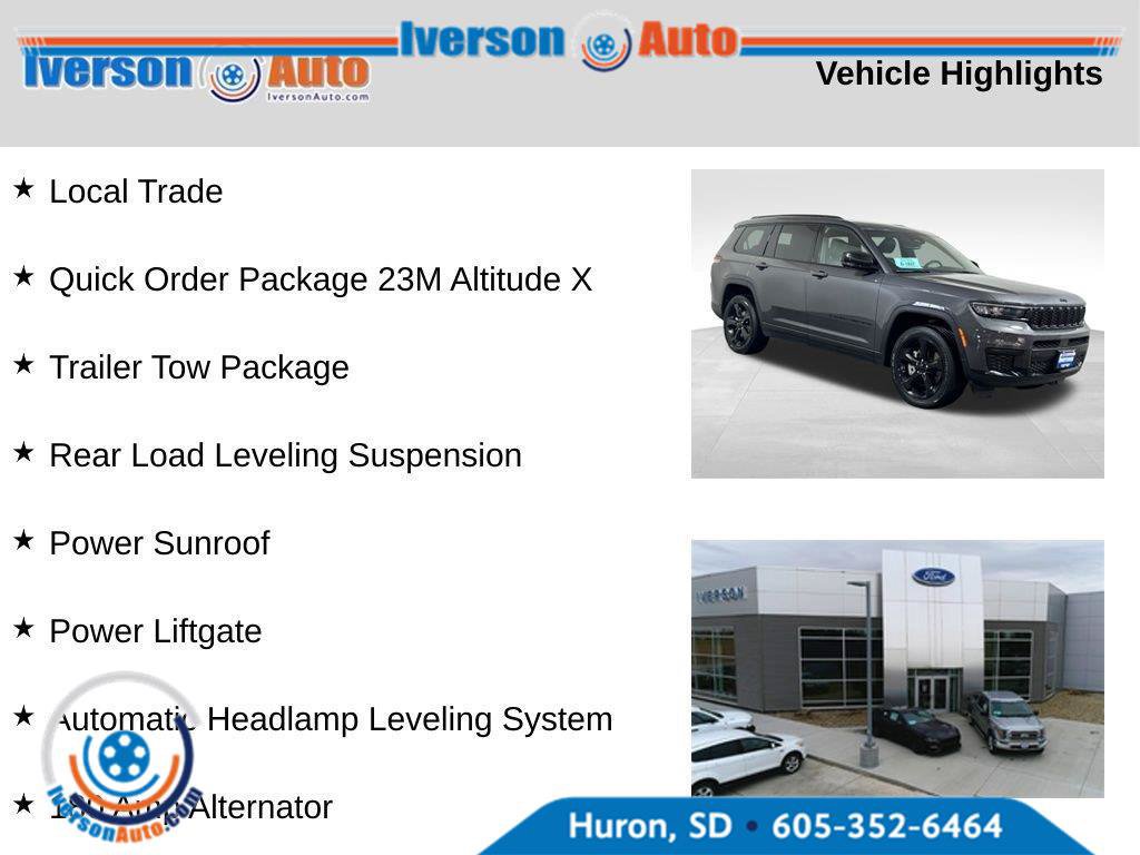 Used 2024 Jeep Grand Cherokee L Altitude AWD/4WD image 2
