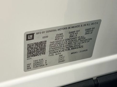 Certified 2020 Chevrolet Equinox LT image 24