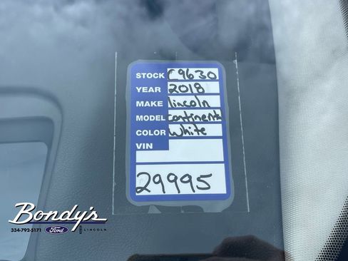 Used 2018 Lincoln Continental Reserve AWD/4WD image 21