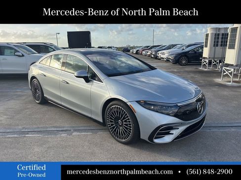 Certified 2024 Mercedes-Benz EQS 580 4MATIC Sedan image 3