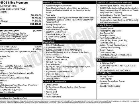 Used 2023 Audi Q5 2.0T Premium w/ Convenience Package image 12