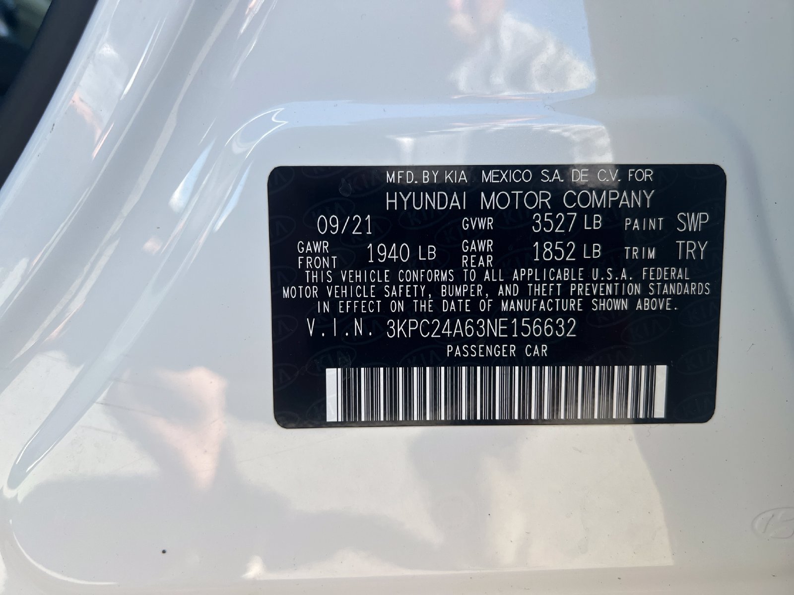 Used 2022 Hyundai Accent SEL w/ Cargo Package FWD image 30