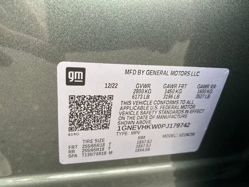 Used 2023 Chevrolet Traverse LT w/ LPO, Floor Liner Package AWD/4WD image 25