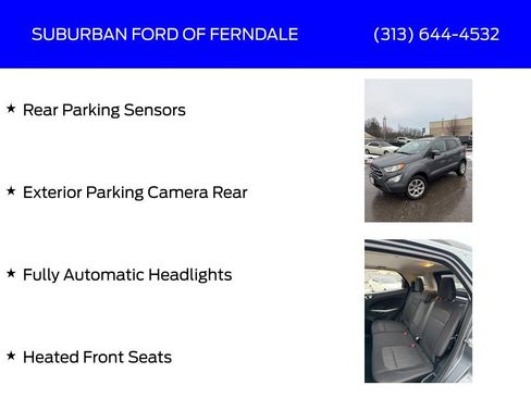 Used 2018 Ford EcoSport SE image 9