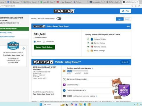 Used 2017 Buick Verano Sport Touring image 2