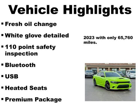 Used 2023 Dodge Charger GT w/ Blacktop Package RWD image 5