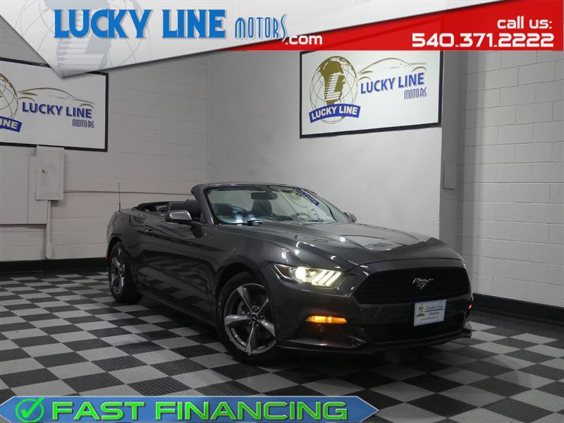 Used 2017 Ford Mustang Convertible w/ Equipment Group 051A RWD image 1