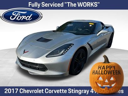 Used 2017 Chevrolet Corvette Stingray Coupe w/ Carbon Flash Badge Package