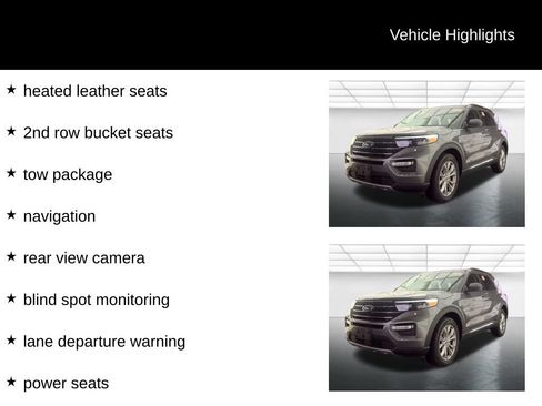 Used 2024 Ford Explorer XLT w/ Equipment Group 202A AWD/4WD image 3