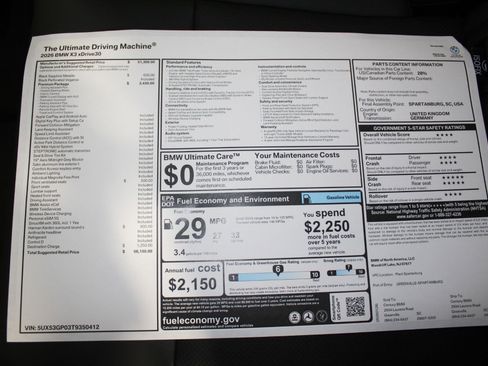 New 2026 BMW X3 xDrive30 w/ Premium Package image 21