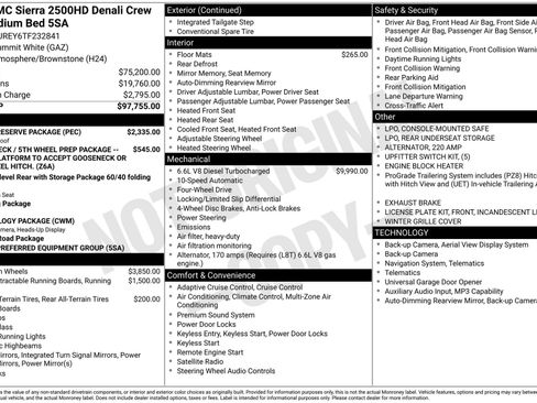 New 2026 GMC Sierra 2500 Denali w/ Denali Reserve Package AWD/4WD image 5