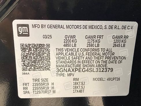 Certified 2025 Chevrolet Equinox LT w/ Convenience Package II AWD/4WD image 31