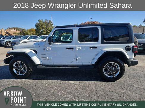 Used 2018 Jeep Wrangler Unlimited Sahara w/ Safety Group image 7