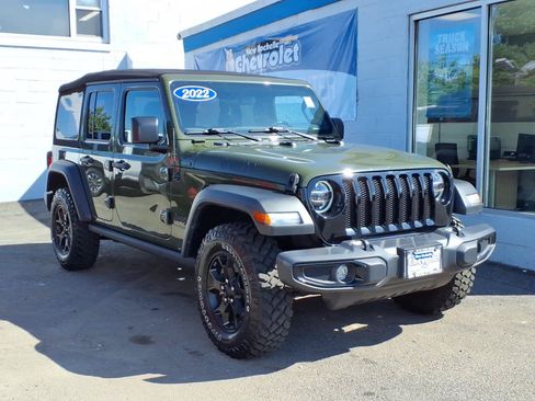 Used 2022 Jeep Wrangler Unlimited Sport AWD/4WD image 1