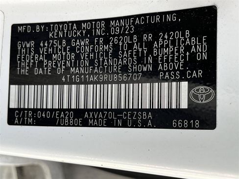 Used 2024 Toyota Camry SE FWD image 12