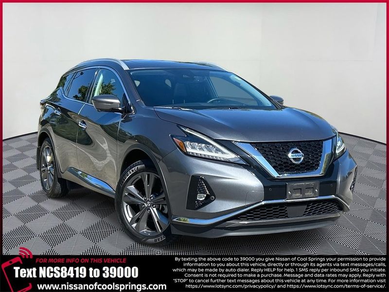 Certified 2020 Nissan Murano Platinum image 1