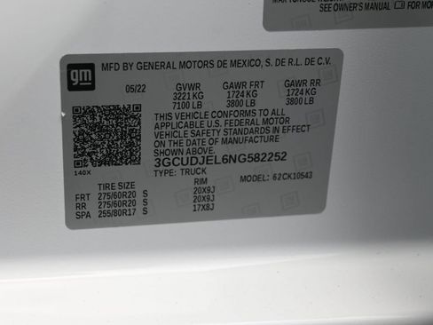 Used 2022 Chevrolet Silverado 1500 High Country image 21