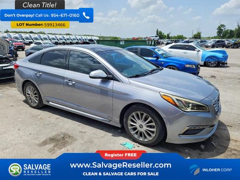 Used 2015 Hyundai Sonata Limited w/ Option Group 06 FWD image 5