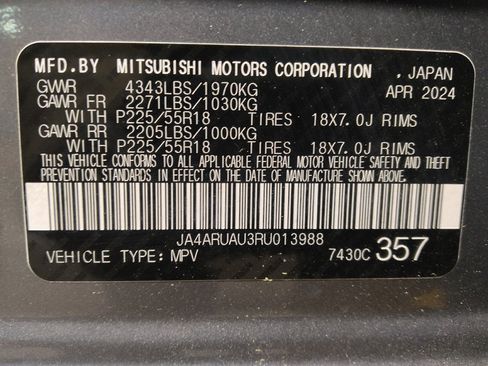 Used 2024 Mitsubishi Outlander Sport AWD image 33