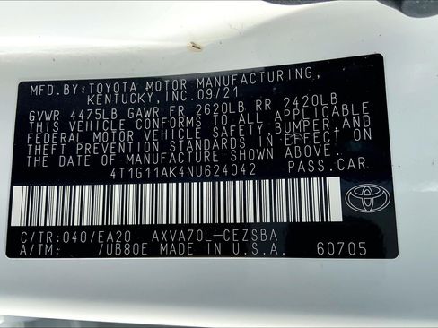 Used 2022 Toyota Camry SE FWD image 36