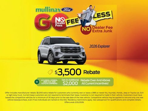 New 2026 Ford Explorer ST-Line w/ ST-Line Street Pack image 3