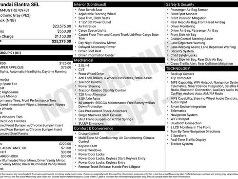 Certified 2024 Hyundai Elantra SEL FWD image 32