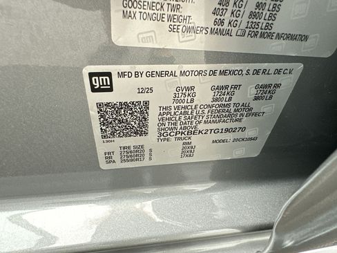 Certified 2026 Chevrolet Silverado 1500 Custom AWD/4WD image 24