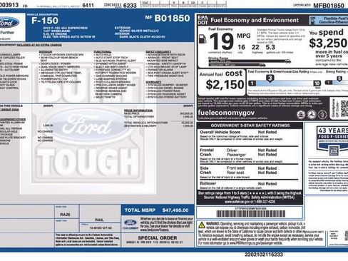 Certified 2021 Ford F150 XLT AWD/4WD image 27