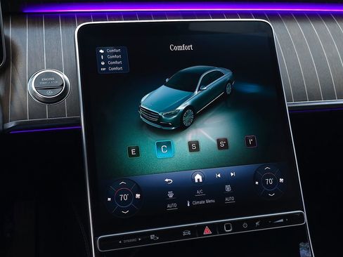 Used 2021 Mercedes-Benz S 580 4MATIC Sedan w/ Warmth & Comfort Package image 83