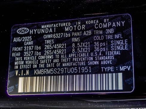 Certified 2026 Hyundai Palisade Calligraphy FWD image 42