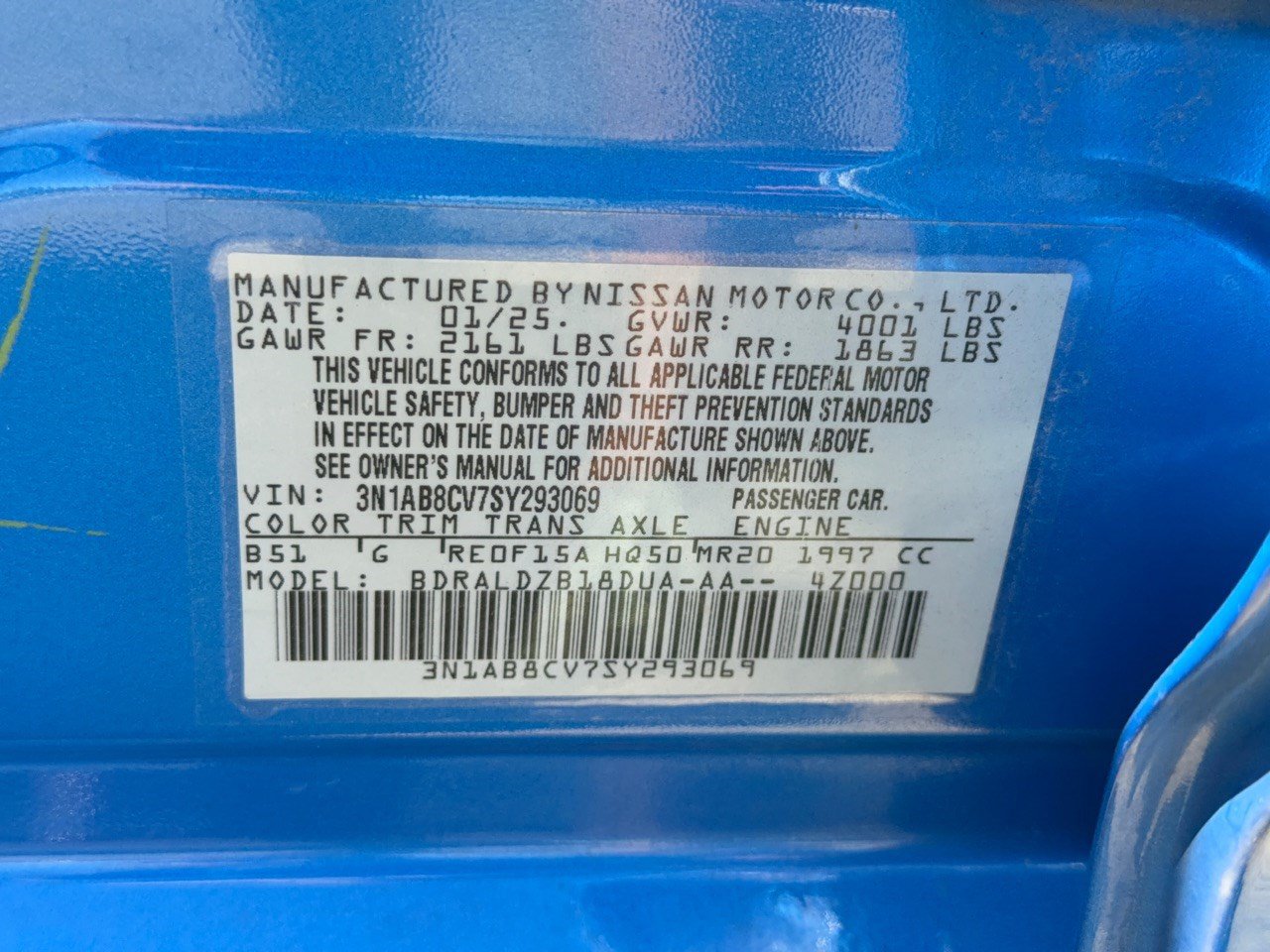 Used 2025 Nissan Sentra SV FWD image 31