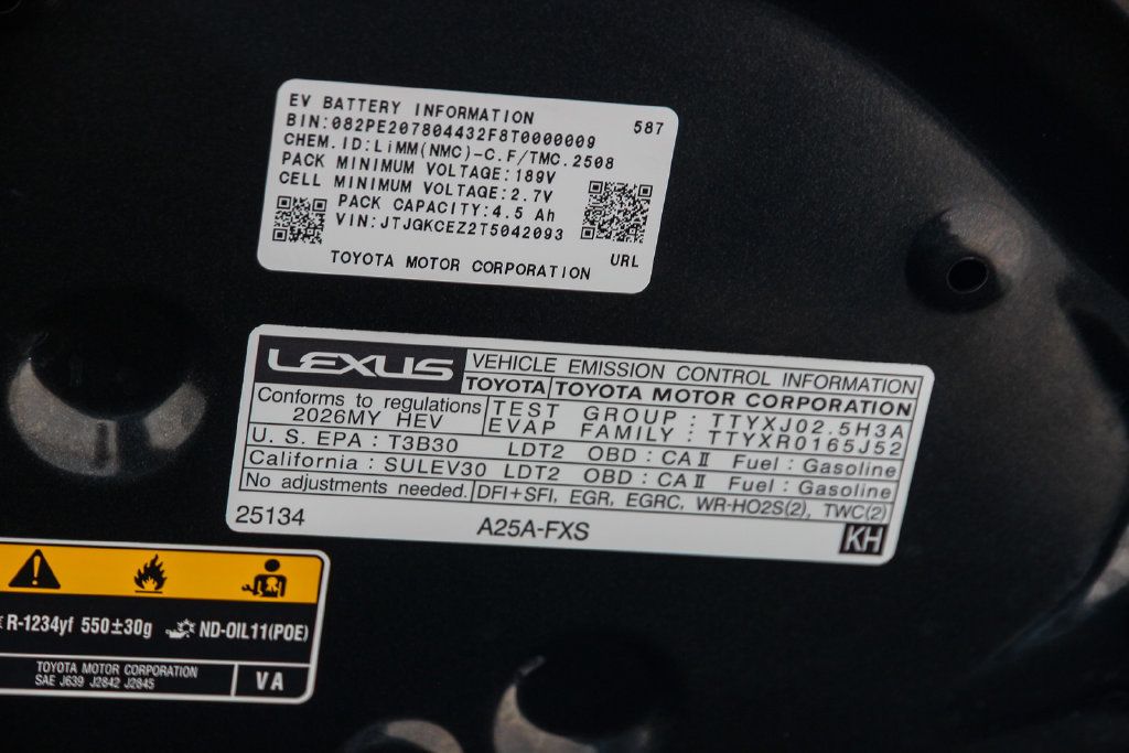 Used 2026 Lexus NX 350h AWD w/ Accessory Package (2T) image 28