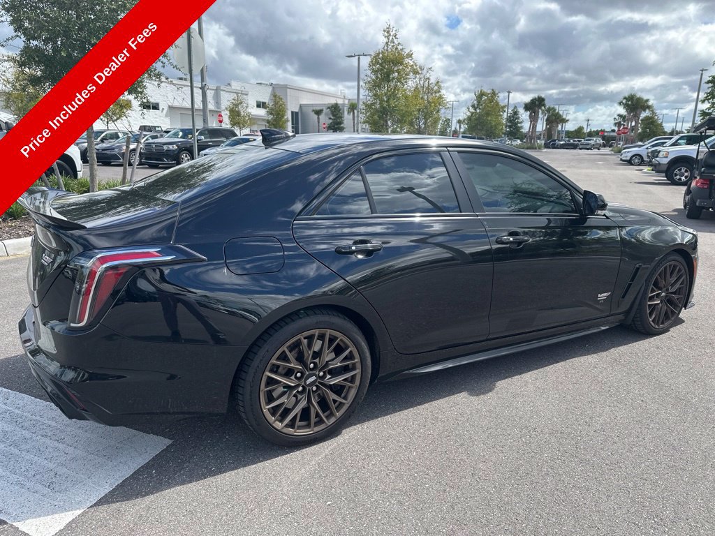Used 2023 Cadillac CT4 V Blackwing w/ Climate Package RWD image 5