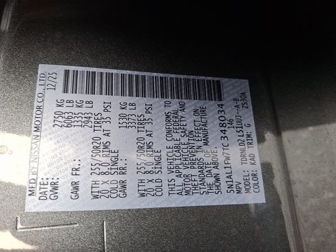 New 2026 INFINITI QX60 Sport w/ Dark Cargo Package image 16