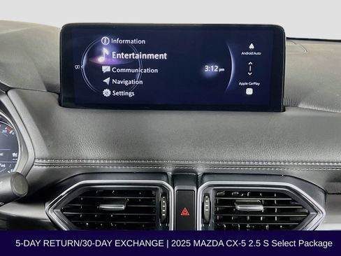 Used 2025 MAZDA CX-5 AWD 2.5 S w/ Select Package image 17