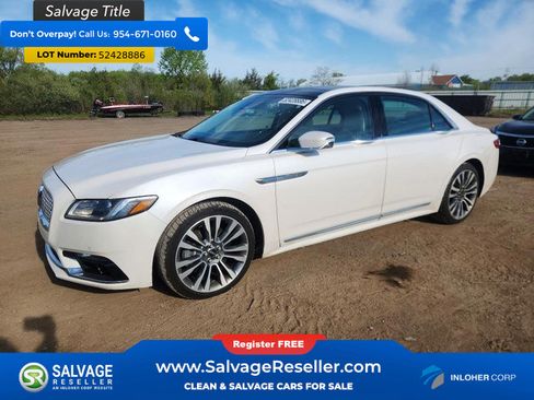 Used 2018 Lincoln Continental Reserve w/ Continental Climate Package AWD/4WD image 1