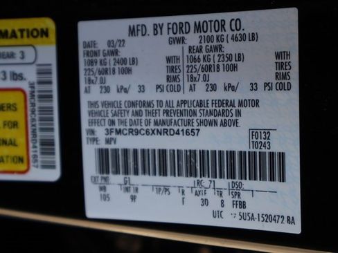 Used 2022 Ford Bronco Sport Outer Banks w/ Tech Package image 19