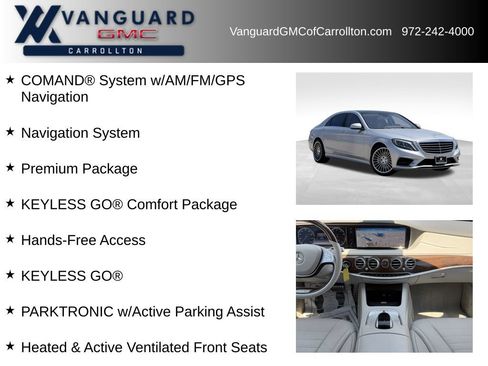 Used 2017 Mercedes-Benz S 550 4MATIC Sedan image 6