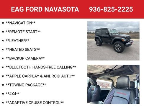 Used 2024 Jeep Wrangler Rubicon w/ Convenience Group image 4