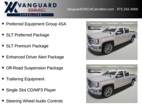 Used 2016 GMC Sierra 1500 SLT w/ SLT Premium Package AWD/4WD image 6