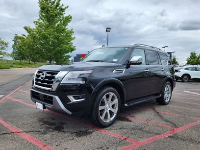 Used 2023 Nissan Armada Platinum w/ Captain's Chairs Package