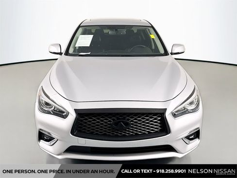 Used 2019 INFINITI Q50 Luxe w/ Cargo Package (L96) RWD image 2